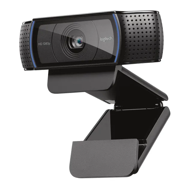 HD Pro Webcam C920 - Webbkamera - färg - 1920 x 1080 - ljud - USB 2.0 - H.265