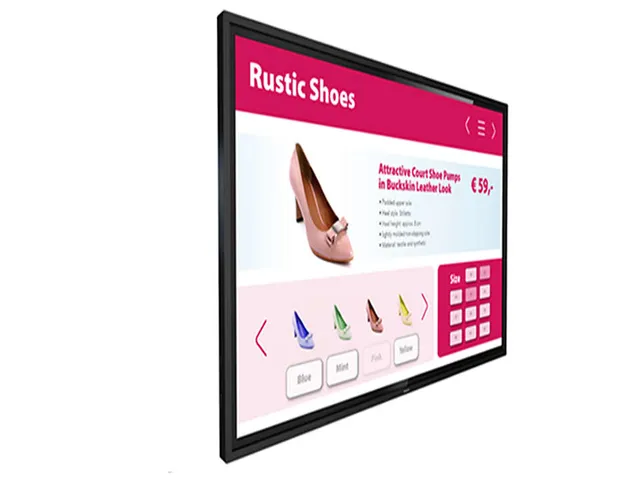 55BDL3452T - 55 Diagonal klass T-Line LED-bakgrundsbelyst LCD-skärm - digital skyltning - med pekskärm (multitouch) - 4K UHD (2160p) 3840 x 2160 - Direct LED