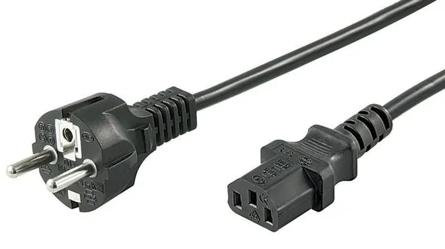 PowerCord - Strömkabel - power IEC 60