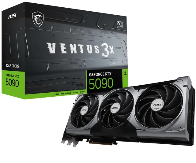 GeForce RTX 5090 Ventus 3X OC 32 GB GDDR7, HDMI/3xDP