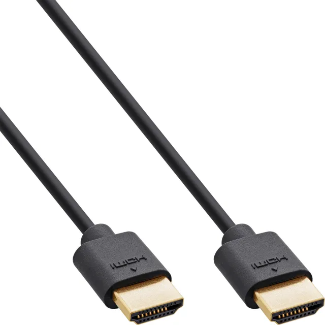 17933S, 0,3 m, HDMI Typ A (standard), HDMI Typ A (standard), 3D kompatibilitet, 48 Gbit/s, Svart