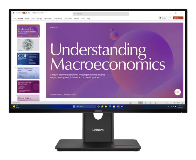 ThinkVision T24d-40 - LED-skärm - Full HD (