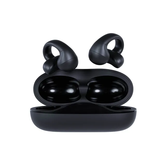 OWS Clip true wireless open-ear hörlurar (svart)