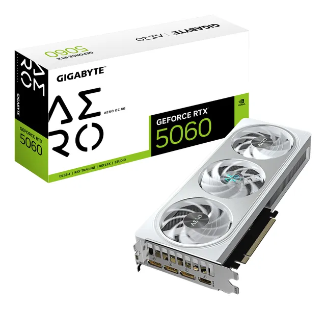 GeForce RTX 5060 AERO OC - 8GB GDDR7 RAM - Grafikkort
