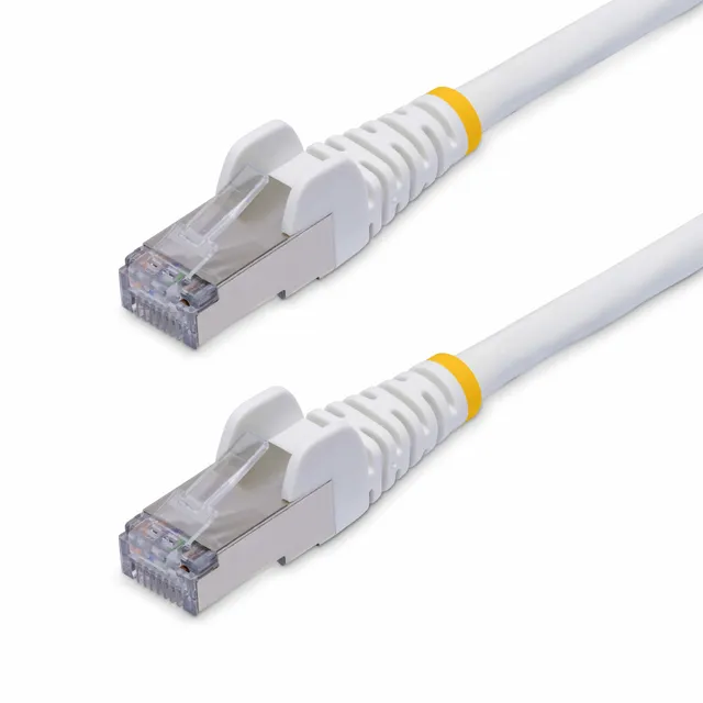 5m White CAT8 Ethernet Cable, Snagles