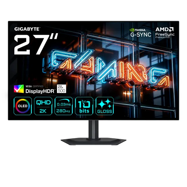 27" MO27Q28GR OLED QHD 280 Hz