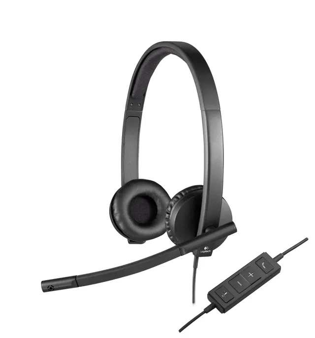 USB Headset H570e - Headset - på örat - k