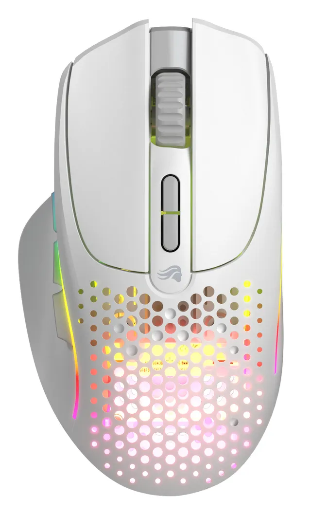 Model I 2 trådlös gamingmus (vit)