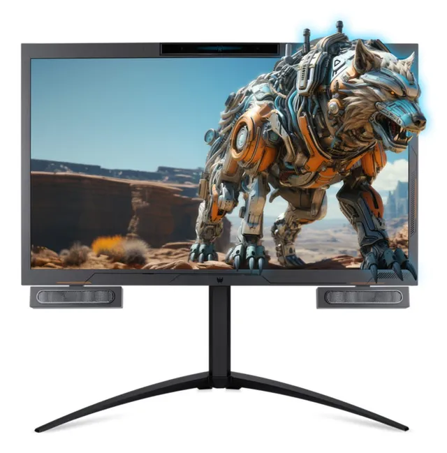 27" Acer SpatialLabs View PSV27-2 27, AHVA 3D 4K/UHD 3840x2160, 160Hz G-Sync, HDMI/DP/USB-C, höjdjusterbar