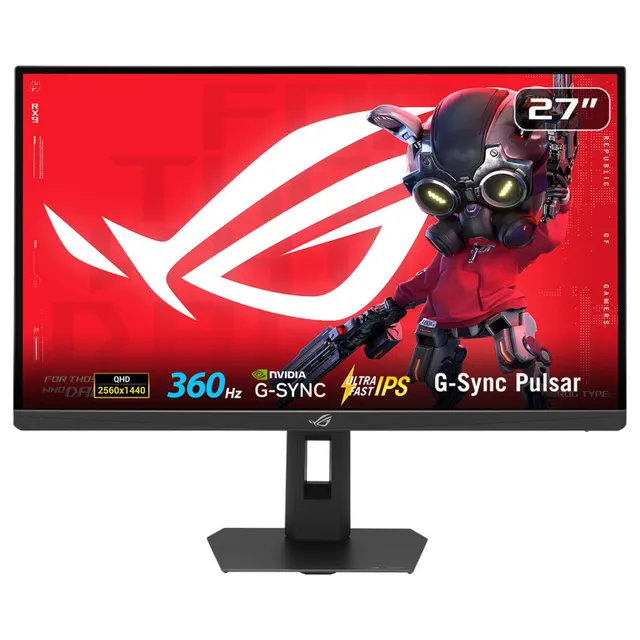 XG27AQNGV / 27" / IPS / 2560 x 1440 / 360 Hz / 1ms / 2xHDMI,DP,USB-C / Nvidia Pulsar