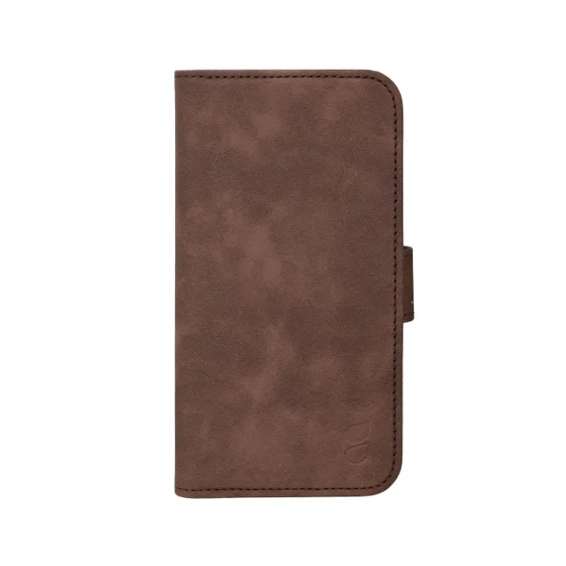 Plånboksfodral GEAR Classic 3 card Recycled MagSeries iPhone 16e/17e - Brun