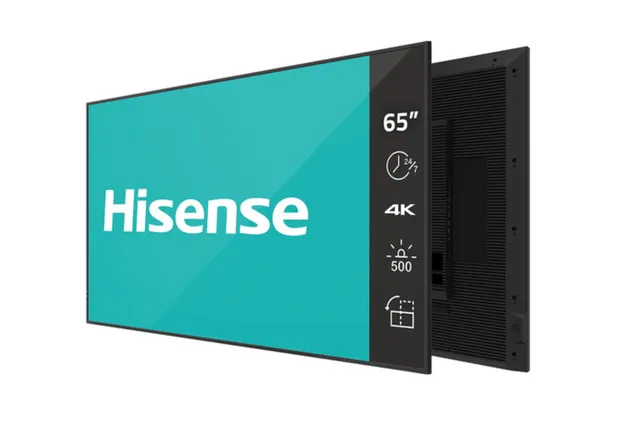 65DM66D - 65 Diagonal klass DM Series LED-bakgrundsbelyst LCD-skärm - digital skyltning - Android - 4K UHD (2160p) 3840 x 2160 - Direct LED - svart