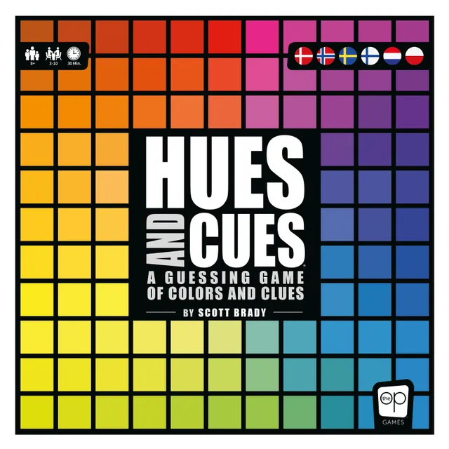 Hues And Cues A guessing Game Of Colors And Clues (Skandinavisk Version)