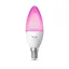 White and Color Ambiance kronljus E14