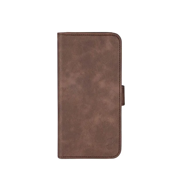 iPhone 16 Plus plånboksfodral (brunt)