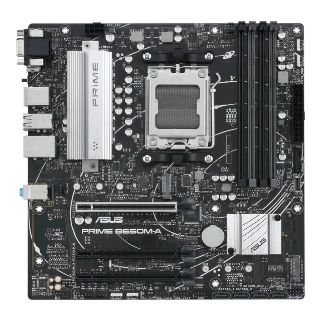 PRIME B650M-A Moderkort - AMD B650 - AMD AM5 - DDR5 RAM - Micro-ATX