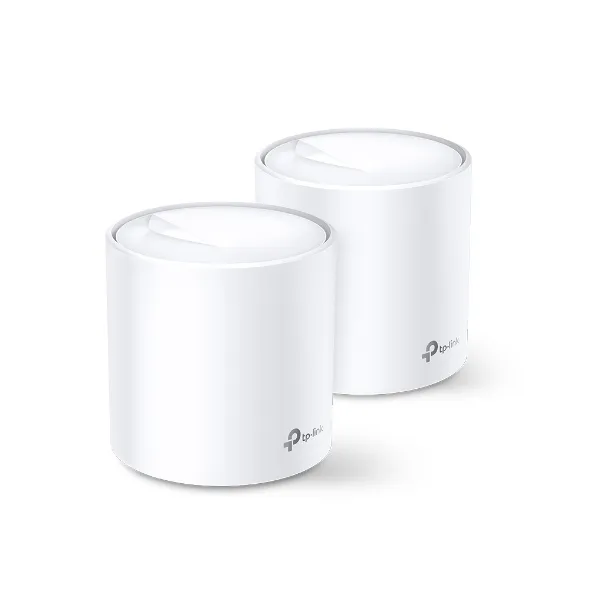 Deco X20 (2-pack) AX1800 Wi-Fi 6-system för hela hemmet - Mesh router Wi-Fi 6