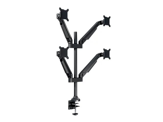M VESA Gas Lift Arm Quad Svart