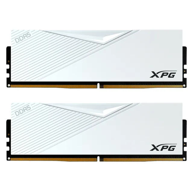 XPG LANCER RGB - DDR5 - sats - 32 GB: 2 x 16 GB - DIMM 288-pin - 6000 MHz / PC5-48000 - CL30 - 1.35 V - ej buffrad - on-die ECC - vit