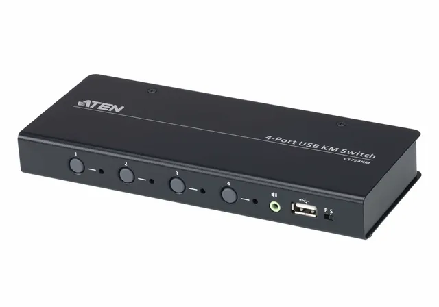 CS724KM - 4-port USB Boundless KM Switch (Cables included)