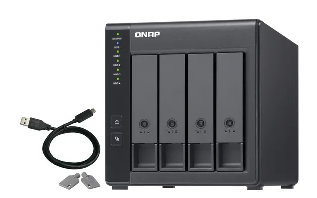 TR-004 - 4-bay - RAID - USB 3.0 - DAS