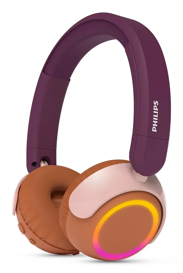 TAK4200MP - Hörlurar med mikrofon - montering över örat - Bluetooth - trådlös - magentapurpurfärgad