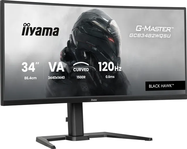 34" iiyama GCB3482WQSU-B1 - 3440x1440 - 120Hz - VA