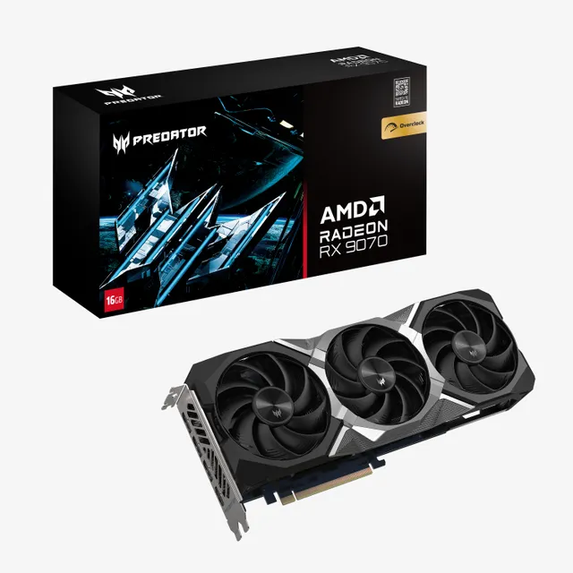 Predator BiFrost Radeon RX 9070 16GB OC