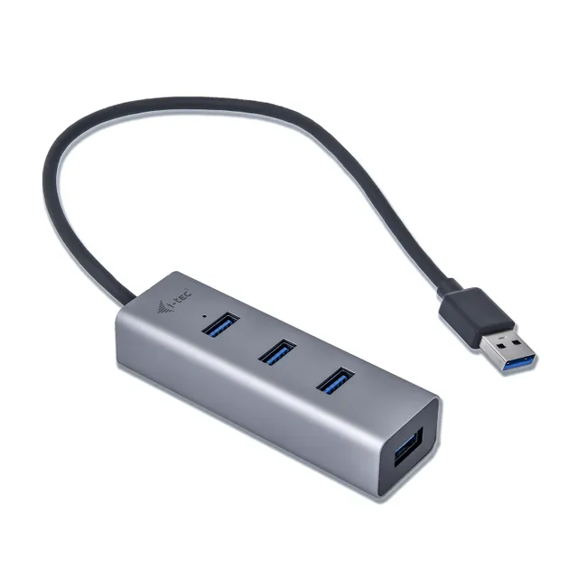 USB 3.0 Metal Passive HUB - Hubb - 4 x Super