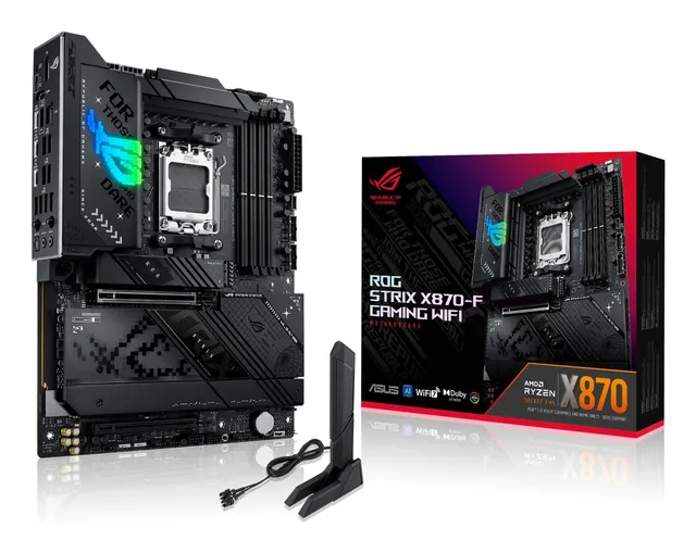 ASUS ROG Strix X870-F Gaming WiFi AM5 ATX DDR5