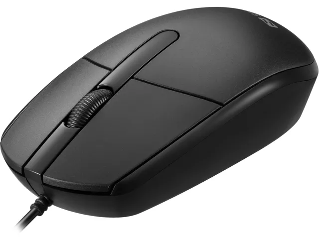 USB Mouse - Mouse - Optic - 3 knappar - Svart