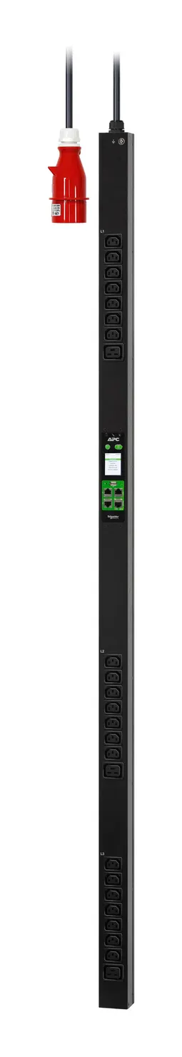 EasyPDU EPDU2216M - Kraftdistributionsenhet (kan monteras i rack) - uppmätt - AC 400 V - 11 kW - 11040 VA - 3-fas - Ethernet 10/100/1000, serial,
