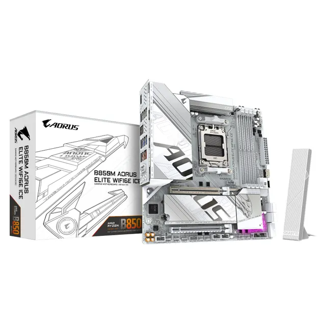 B850M Aorus Elite WIFI6E Ice