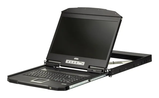 Console with Spanish Keyboard