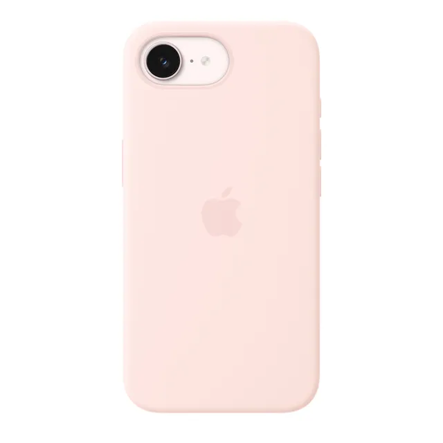 iPhone 17e Silicone Case med MagSafe - Soft Pink
