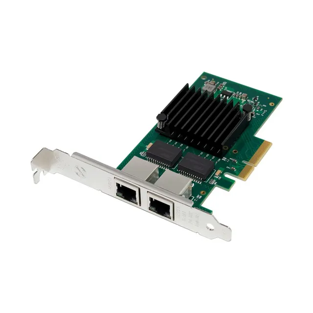 - Nätverksadapter - PCIe 2.1 x4 - Gig
