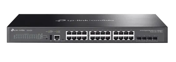 Omada SG5428X - Hallittava Layer 3 -kytkin, musta