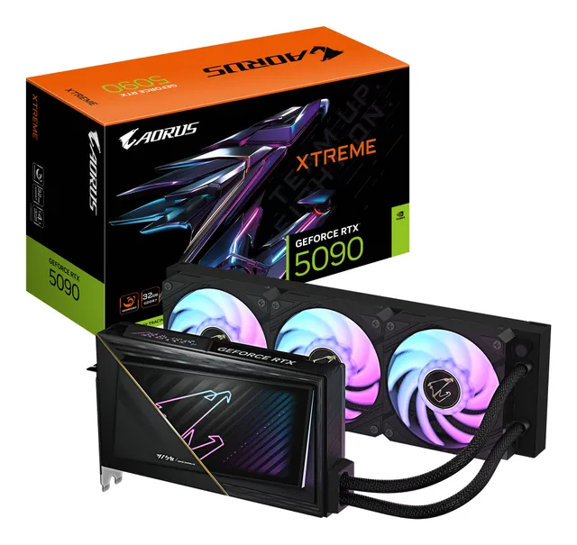 GeForce RTX 5090 32GB Aorus Xtreme Waterforce
