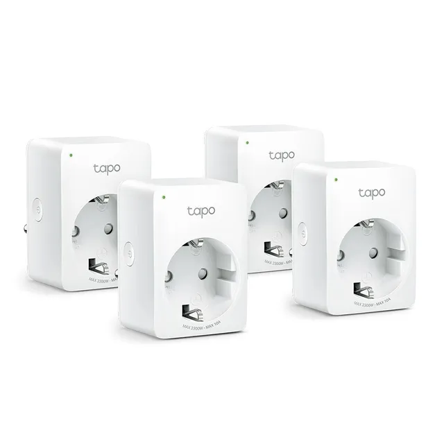 Tapo P100 Mini Smart Plug WiFi 4-pack