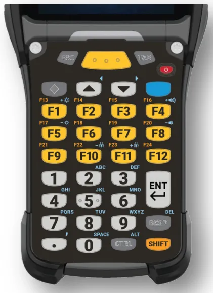 - Replacement - tangentbord - för Zebra MC93