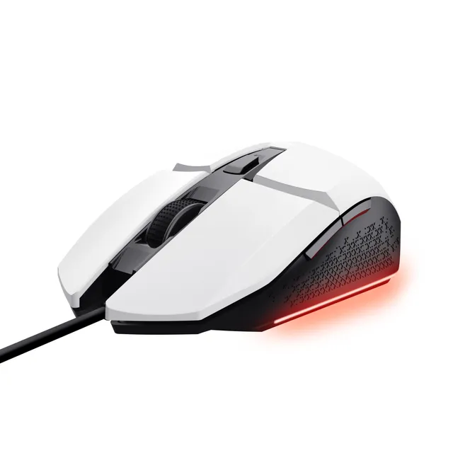 GXT 109W Felox - Mouse - 6 knappar - Vit