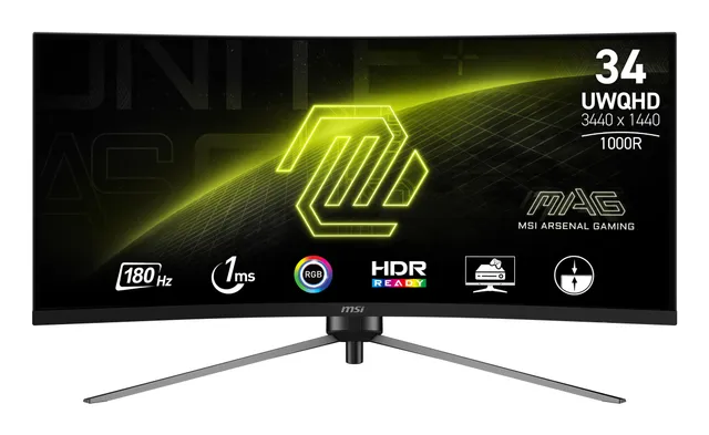 Optix MAG345CQR Curved / 34" / VA / 3440 x 1440 / 180 Hz (Fyndvara 1)