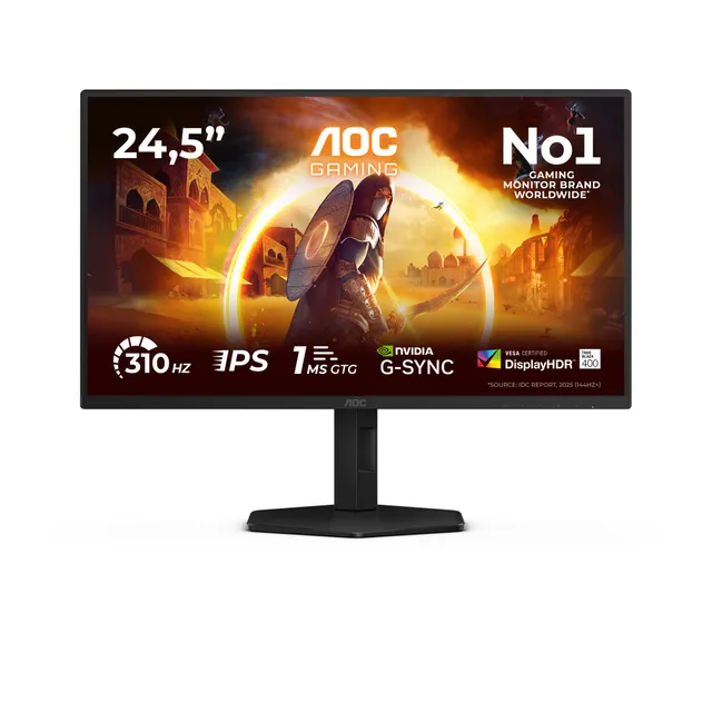 25G4SXU / 25" / 1920x1080 / IPS / 310Hz / 1ms / G-Sync / 2xHDMI / 1xDP (Fyndvara klass 1)