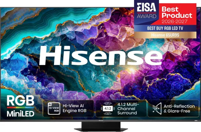 65" UR9S RGB MiniLED 4K Smart TV 170Hz (2026)