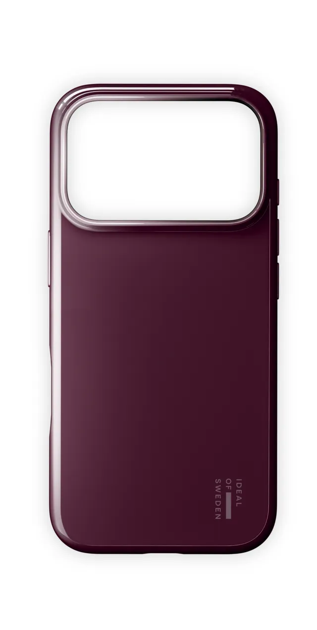 Slim MagSafe Case för iPhone 17 Pro Max Glossy Cherry