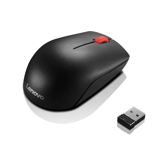 Essential Compact Wireless Mouse - Mouse - 3 knappar - Svart