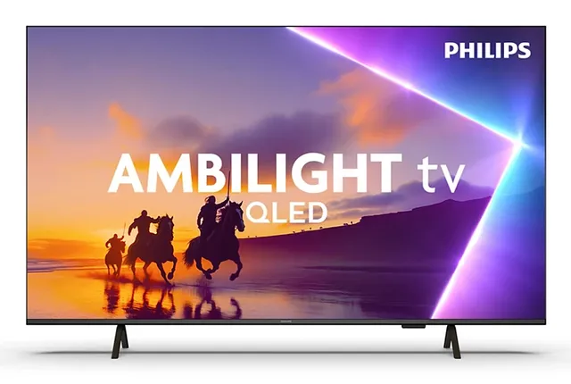 55PUS8450 - 55 Diagonal klass LED-bakgrundsbelyst LCD-TV - QLED - Smart TV - TITAN OS - 4K UHD (2160p) 3840 x 2160 - HDR - svart