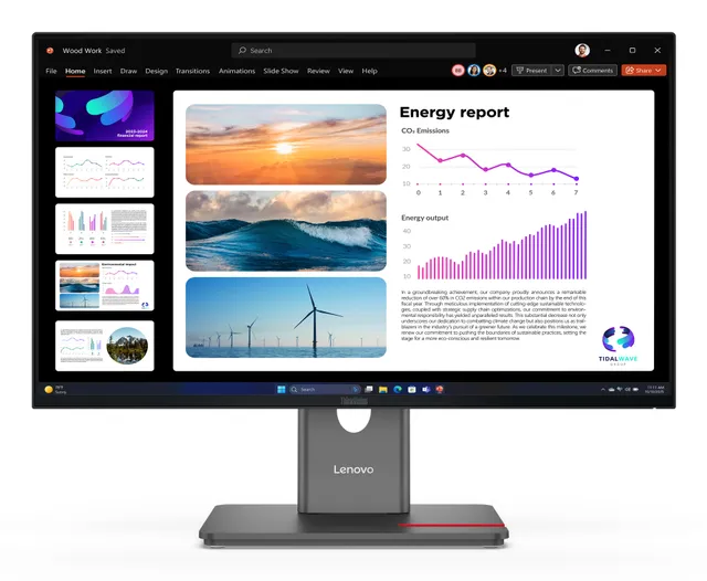 ThinkVision P24Q-40 - LED-skärm - QHD - 24"