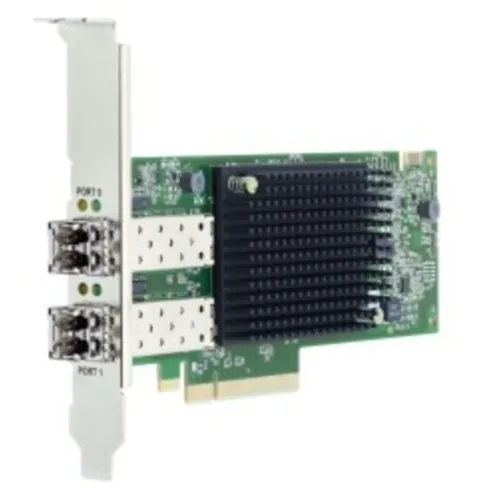 Emulex LPe36002 Dual Port FC64 Fibre Channel HBA PCIe Low Profile Customer Kit