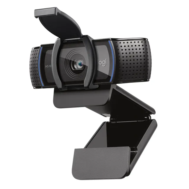 HD Pro Webcam C920S - Webbkamera - färg - 1920 x 1080 - ljud - USB
